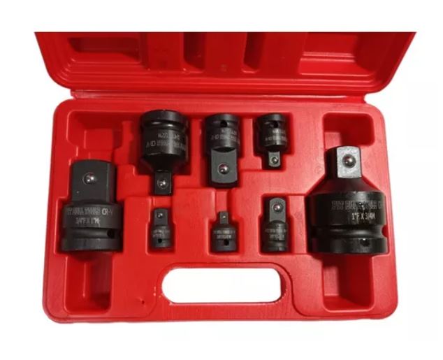 KIT DE ADAPTADORES Y REDUCCIONES DE IMPACTO, 8 PIEZAS, MARCA PIT BULL ...
