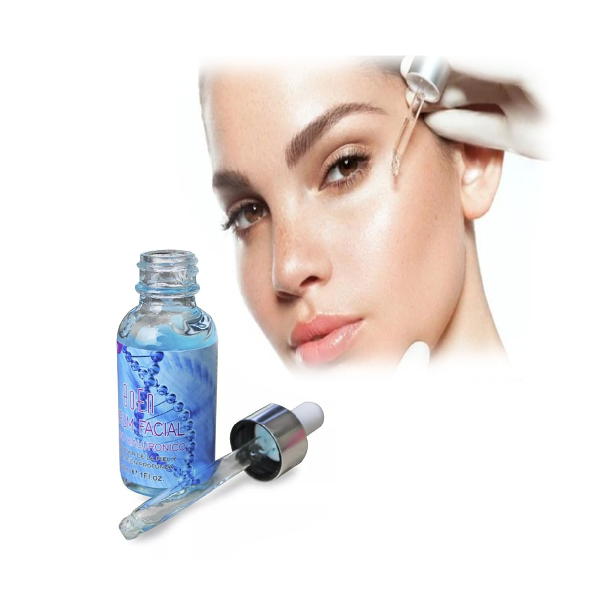 Serum Facial Con Acido Hialuronico Boen 30ml DM 