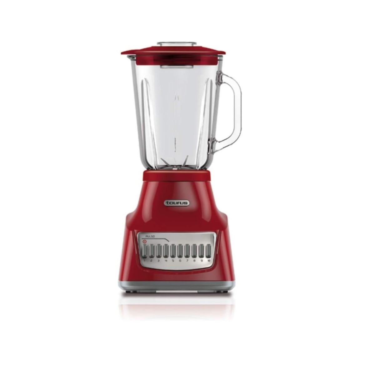 Licuadora Taurus POTENZA ROUGE Vaso Vidrio 750W Roja ORTY3