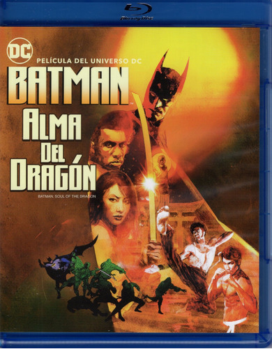 Batman Alma De Dragon Soul Of The Dragon Pelicula Blu Ray