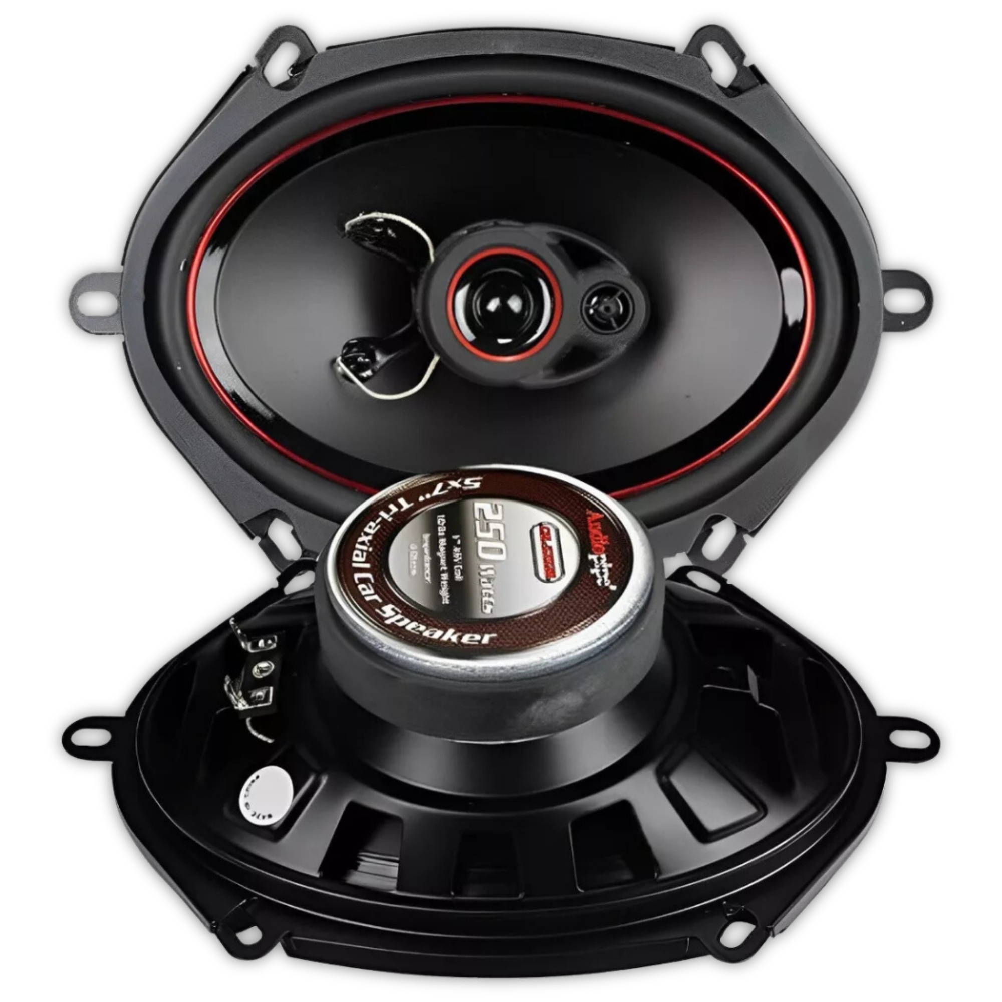 Bocinas Triaxiales Audiopipe CSL-5703R de 5x7 PLG 250W