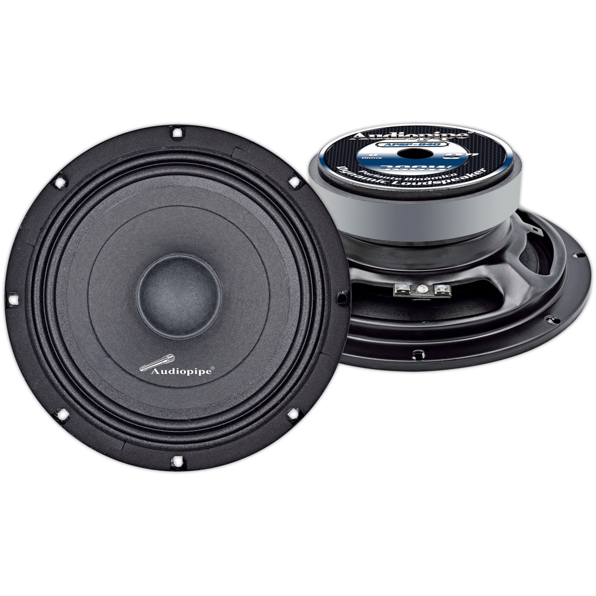 Medio Rango Dinámico Audiopipe APSP-840 8 PLG 300W