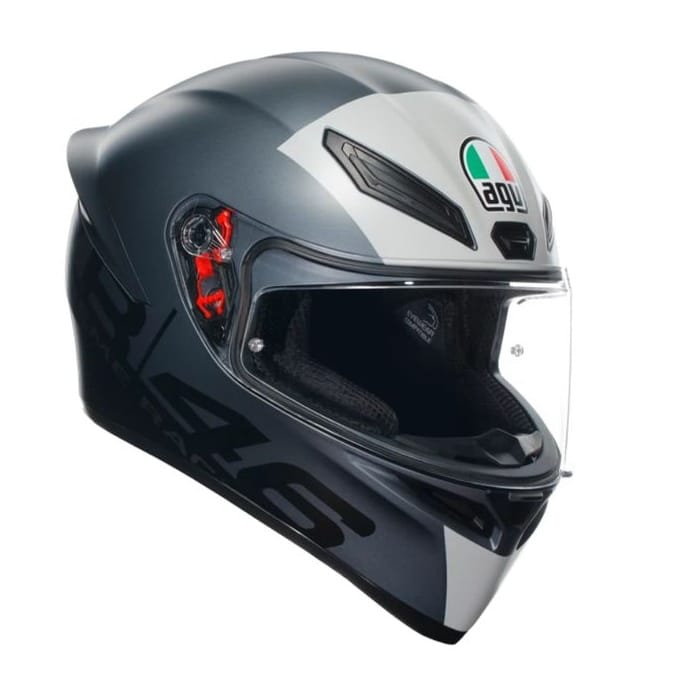 CASCO CERRADO AGV K-1 E2206 LIMIT 46 GRIS MEDIDA L