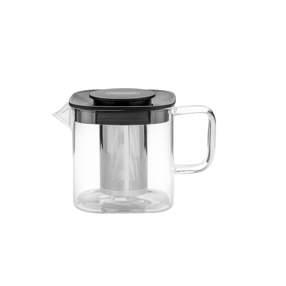 Tetera Tramontina 61763060 Vidrio y Acero Inox C/ Infusor 600 ML ENDY1