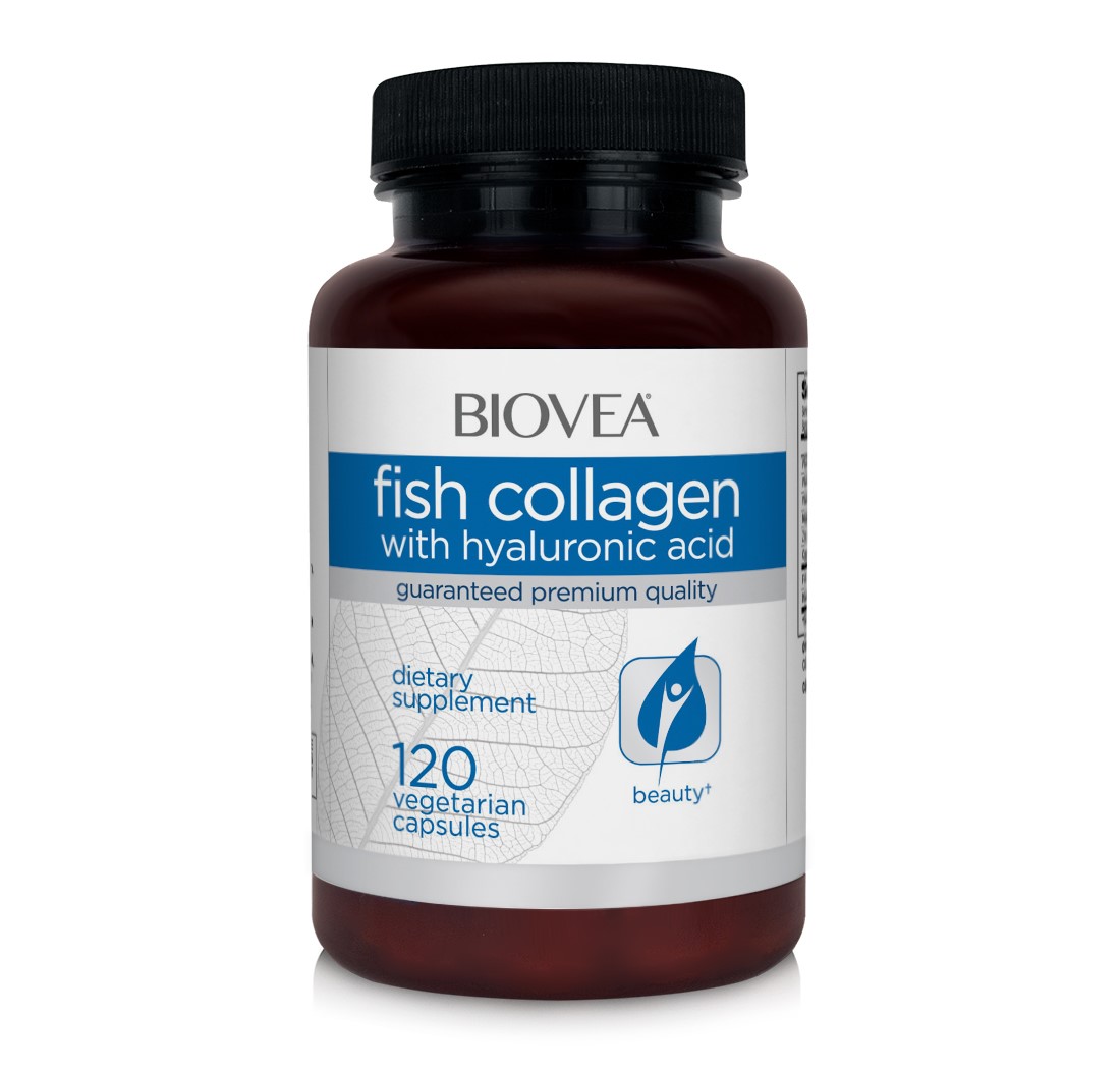  Biovea Colágeno de pescado con Acido Hialuronico.