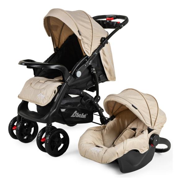 Carriola D Bebé Elite Reversible Travel System Con Portabebé Arena