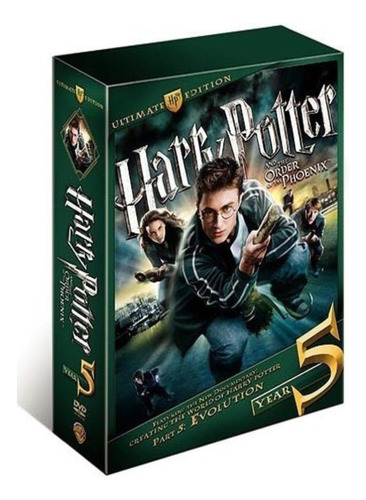 Harry Potter La Orden Del Fenix Año 5 Ultimate Blu-ray