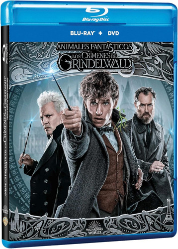 Animales Fantasticos Los Crimenes Grindelwald Blu-ray + Dvd