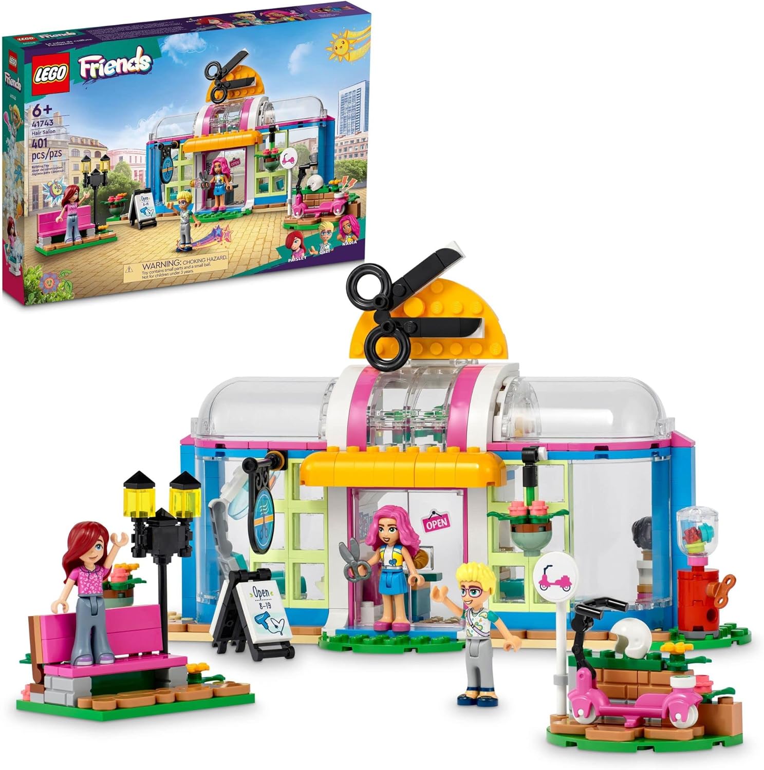 Lego Friends Peluquería 41743 con 401 Piezas