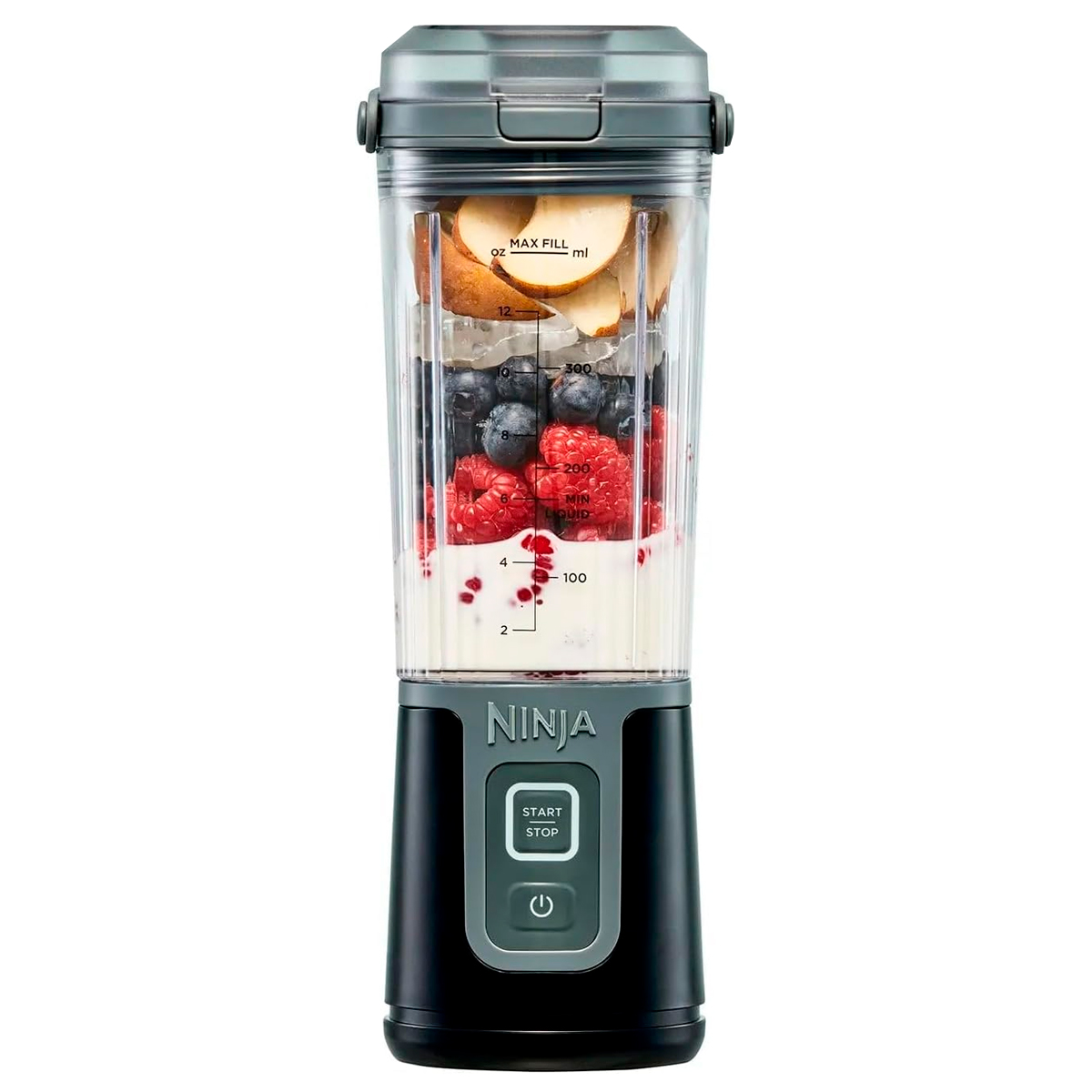 Licuadora Ninja Portátil 473ml Negra BC100BK Recargable Reacondicionada