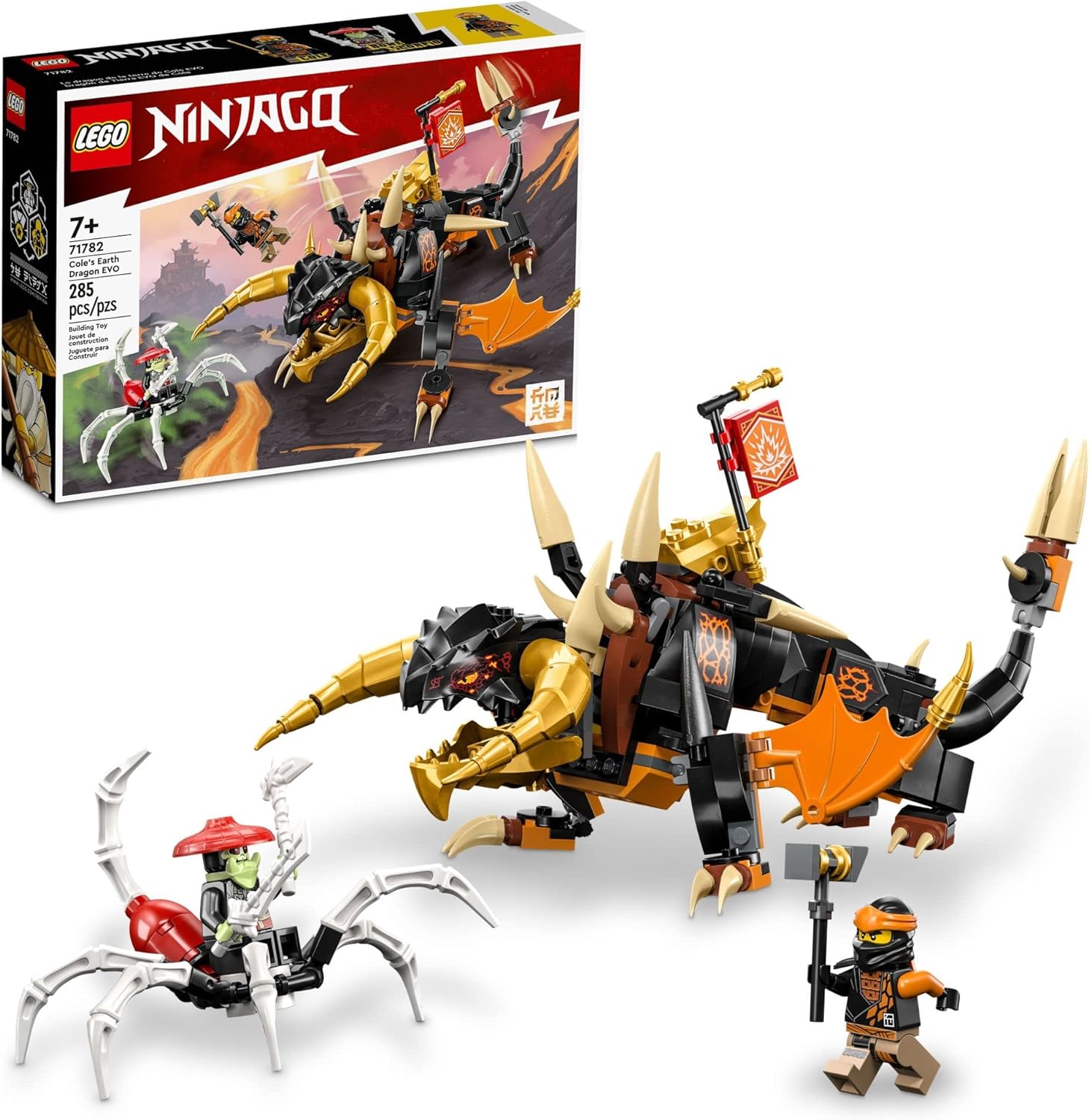 Lego Ninjago Dragón De Tierra Evo De Cole 71782