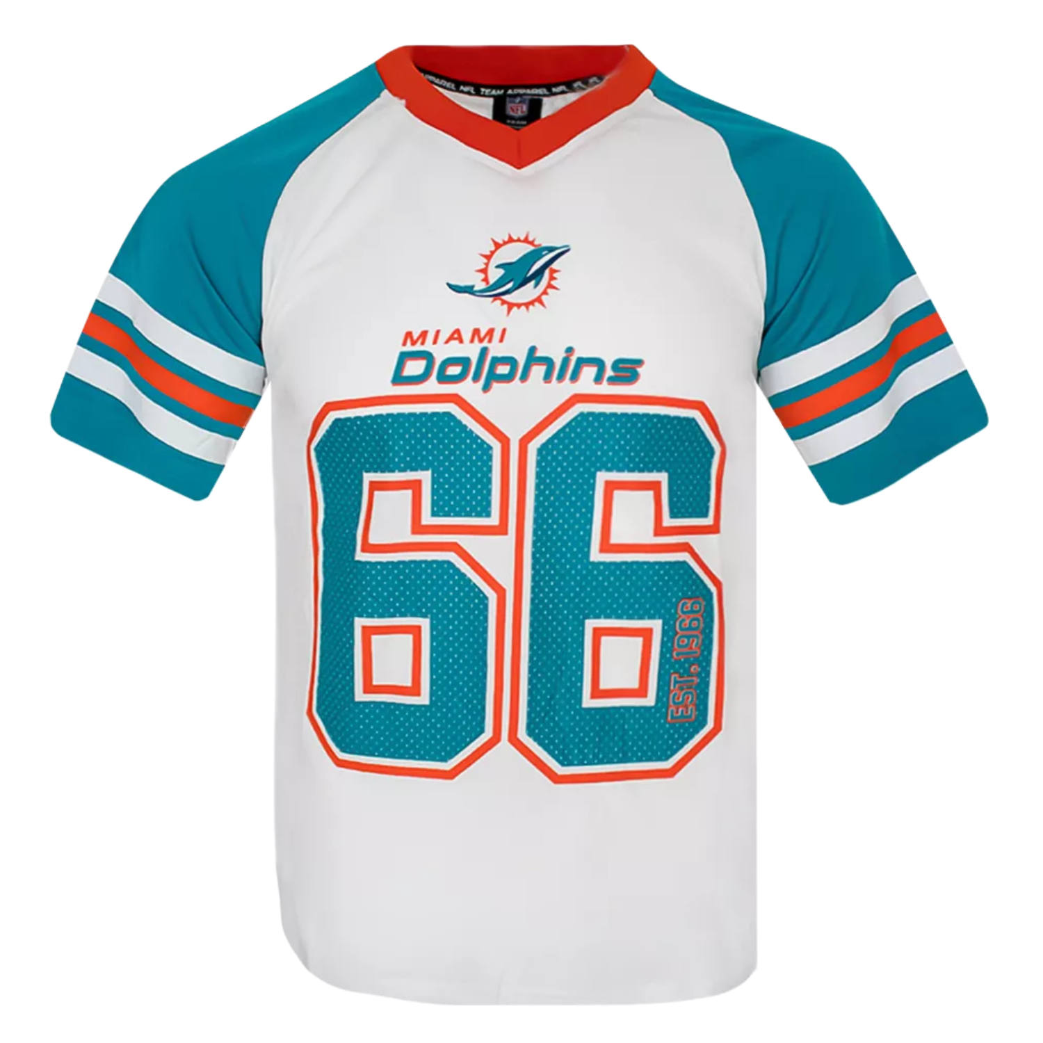 Playera Deportiva tipo Jersey NFL Miami Dolphins