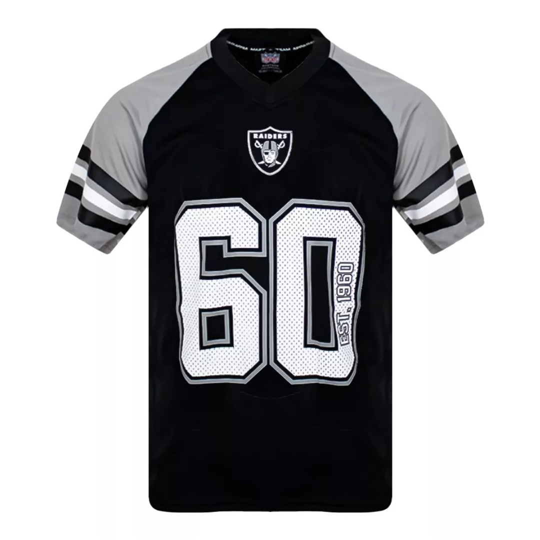 Playera Deportiva tipo Jersey NFL Las Vegas Raiders