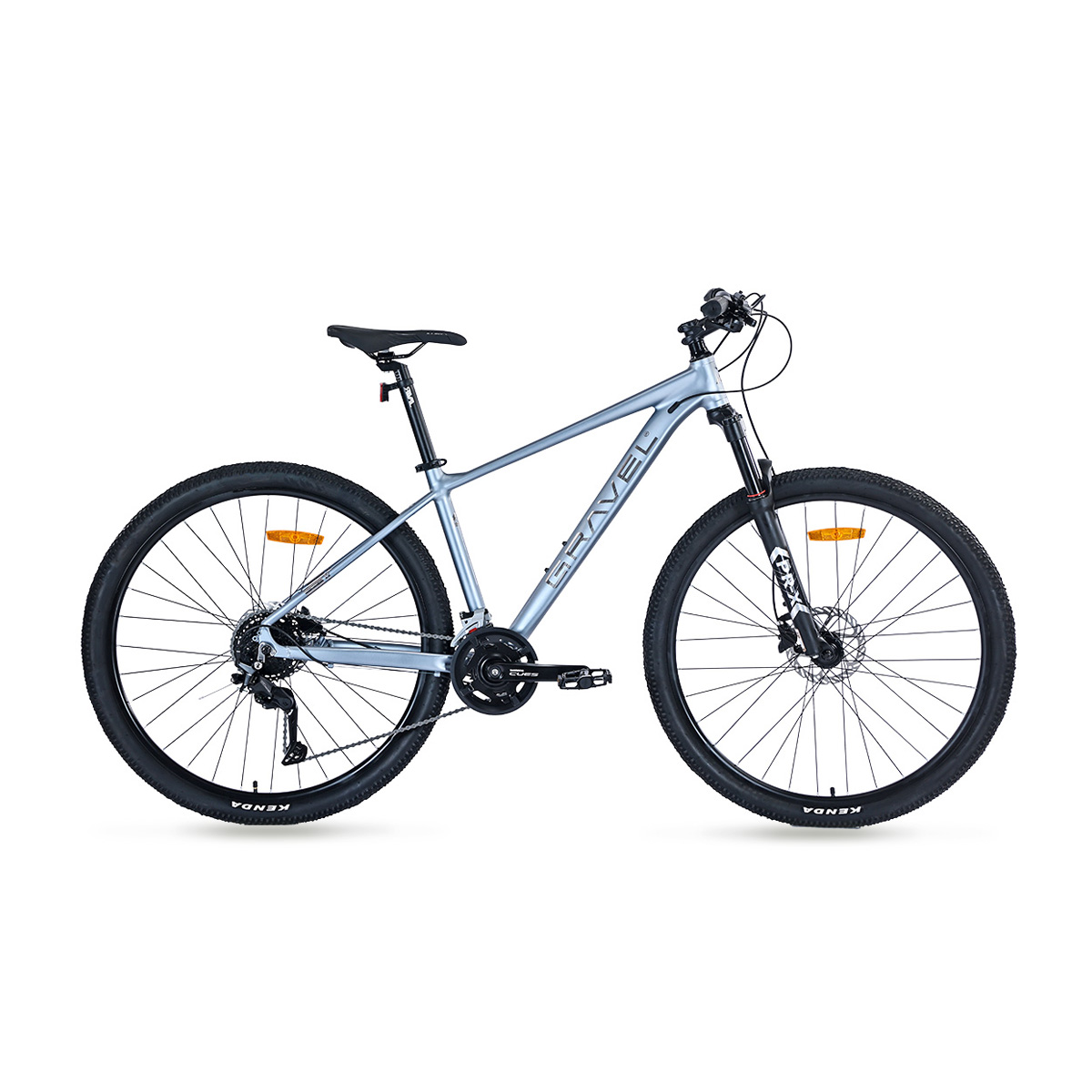 Bicicleta Gravel Barel De Montaña R29, Shimano 18v Gris S