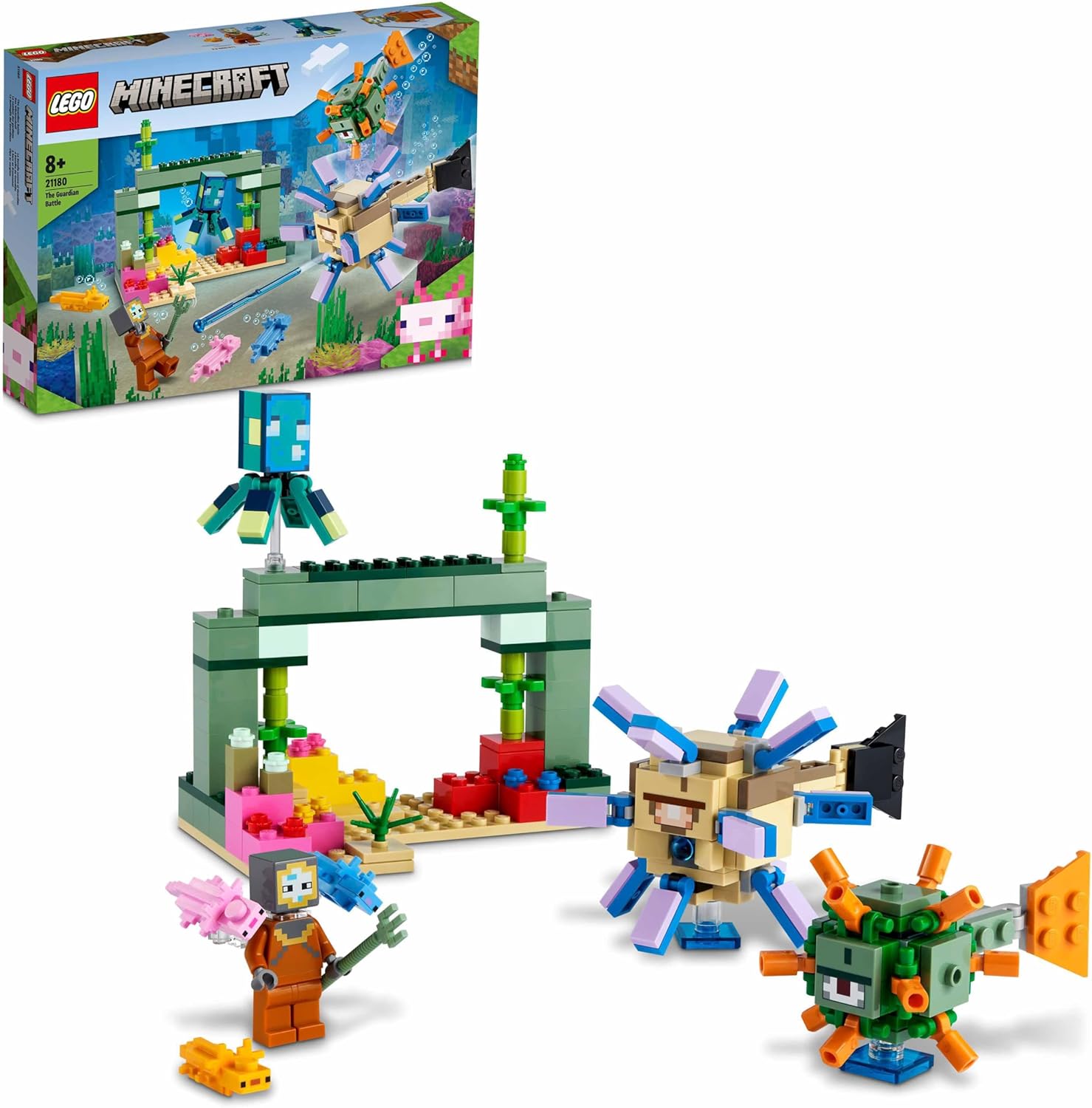 lego 21180 Minecraft La Batalla contra el Guardián