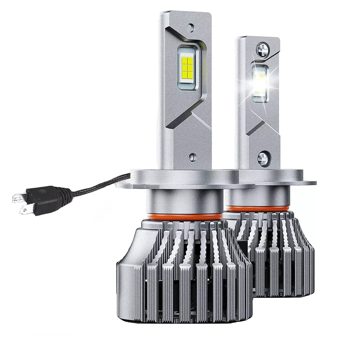 Kit Focos De Luz Led  28000lm Conector:9012 / Blanco Canbus Csp