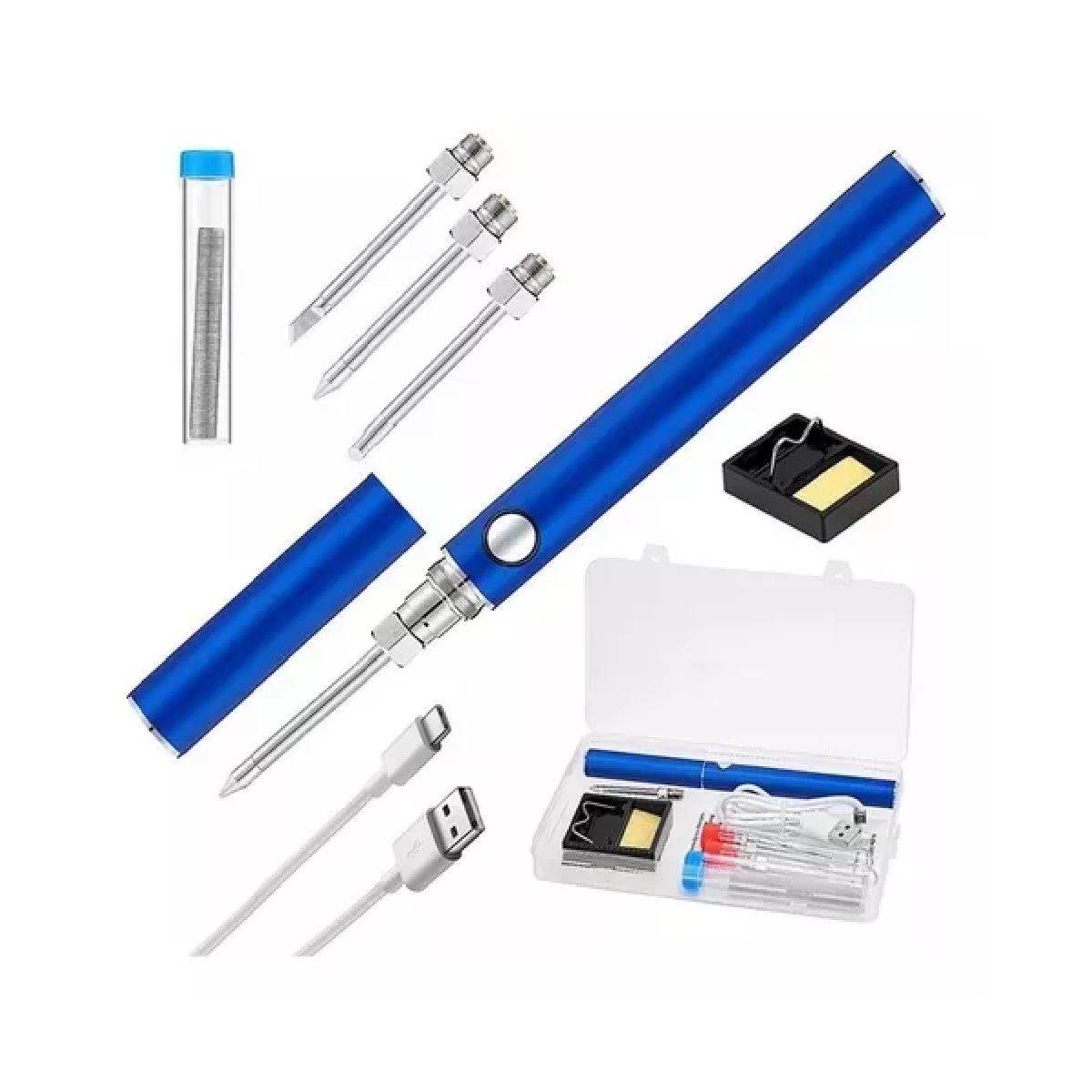 Kit De Soldador Inalámbrico Usb Herramienta Electricas Cautin