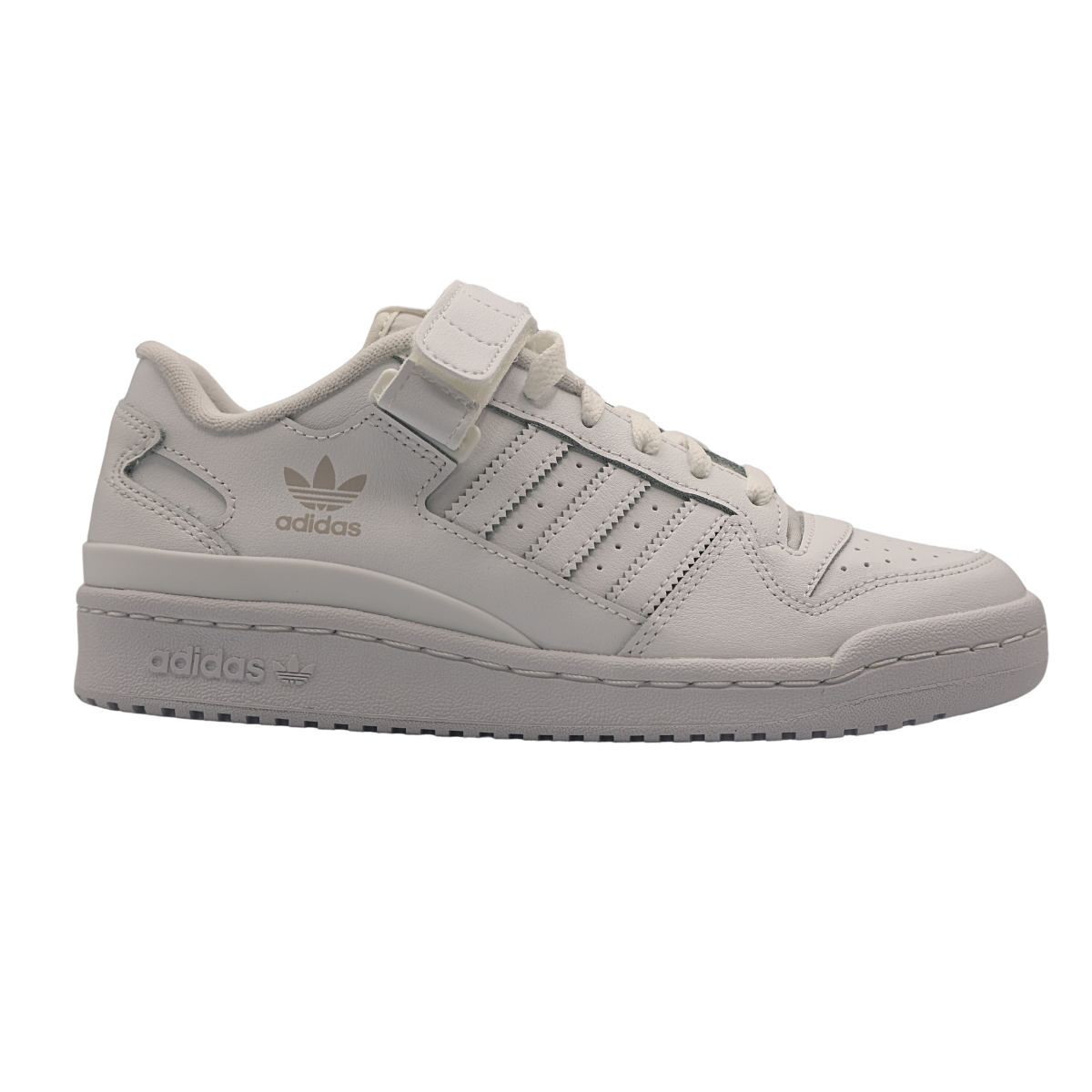 Tenis adidas Forum Low J Para Niños Fy7973 Casuales Blancos