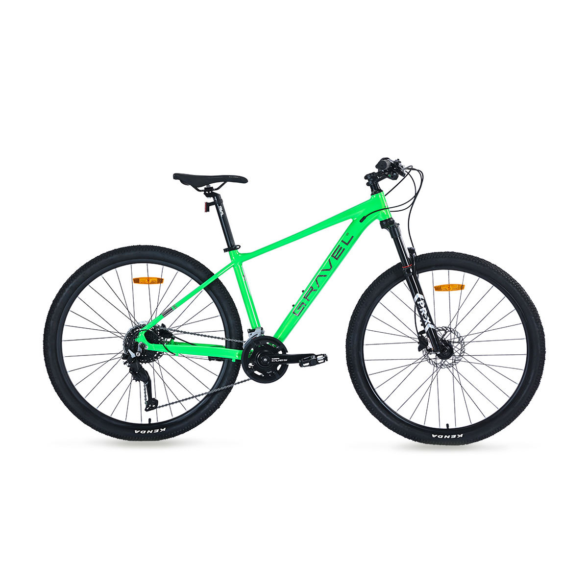 Bicicleta Gravel Barel De Montaña R29, Shimano 18v Verde S