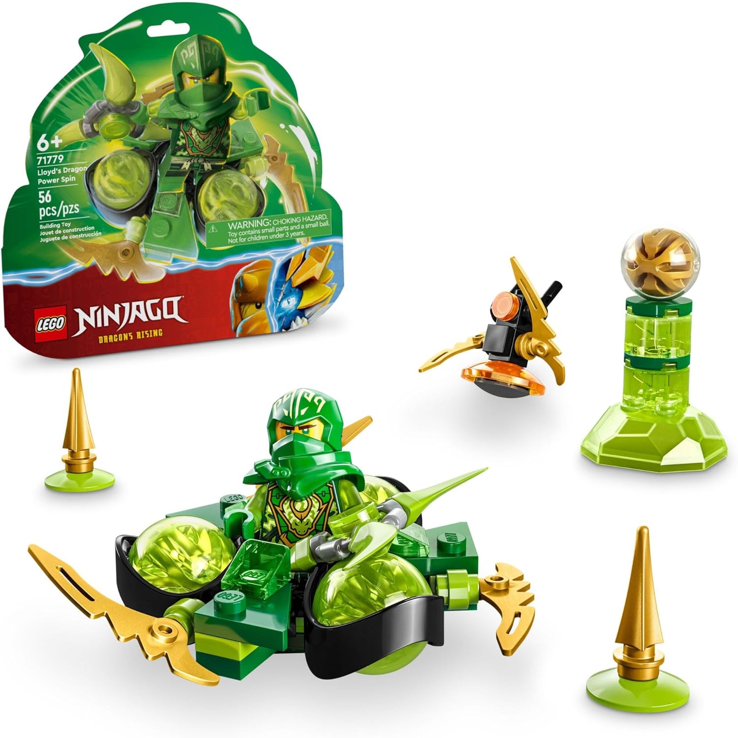 Lego Ninjago Lloyd Dragon Power Ciclón Spinjitzu 71779