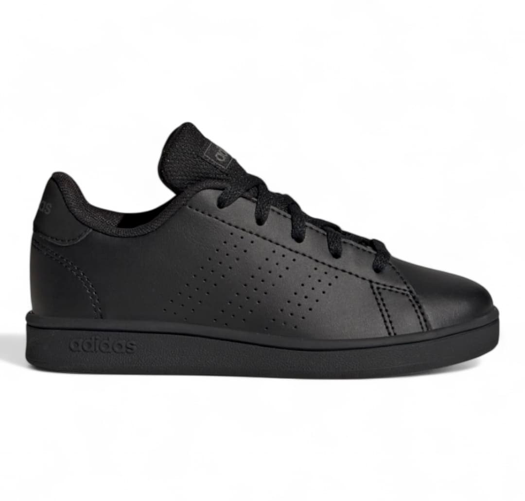 Tenis Adidas Advantage K Negro Niño