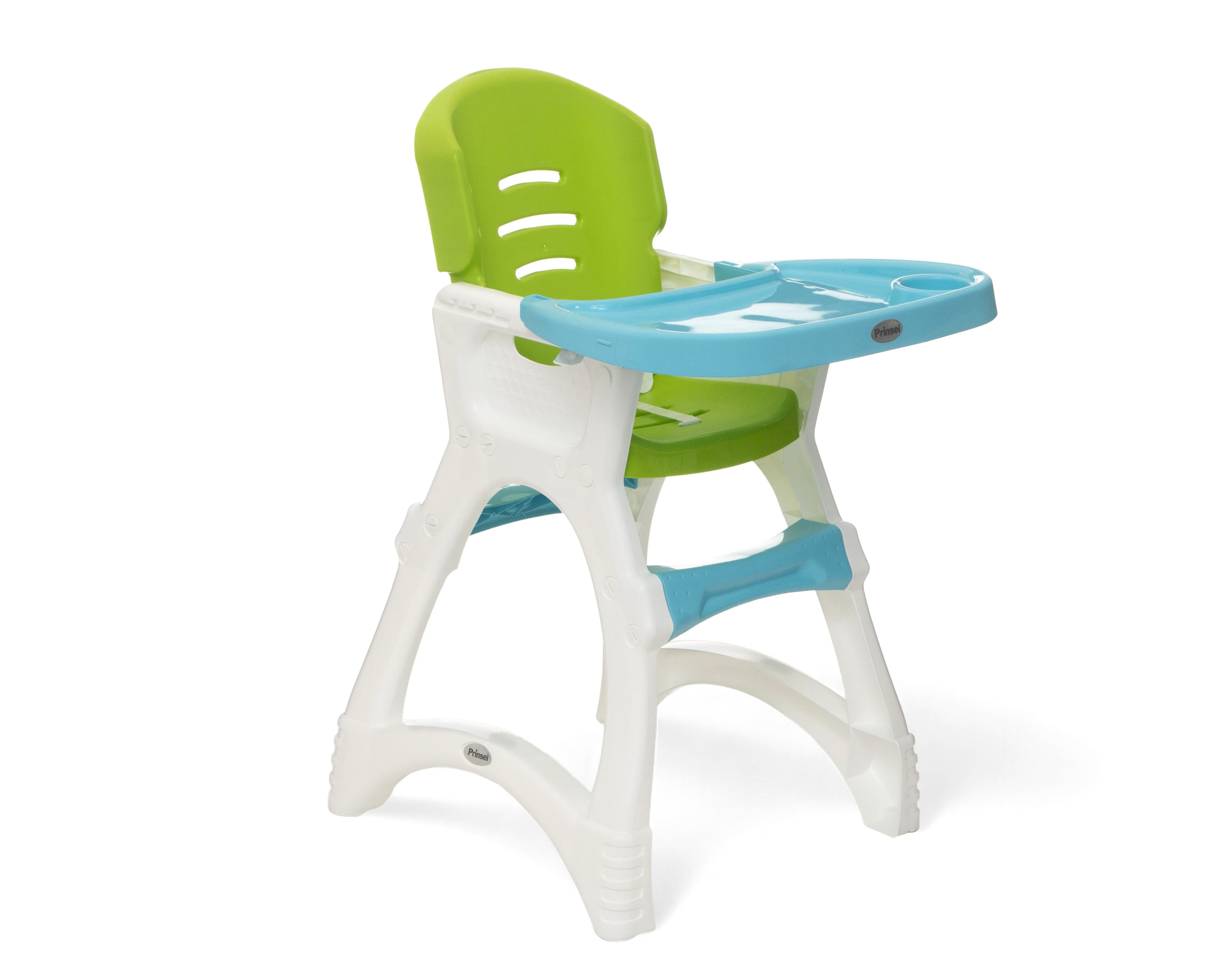 Silla Periquera Bebe Prinsel Dinner Reforzada Verde Turquesa