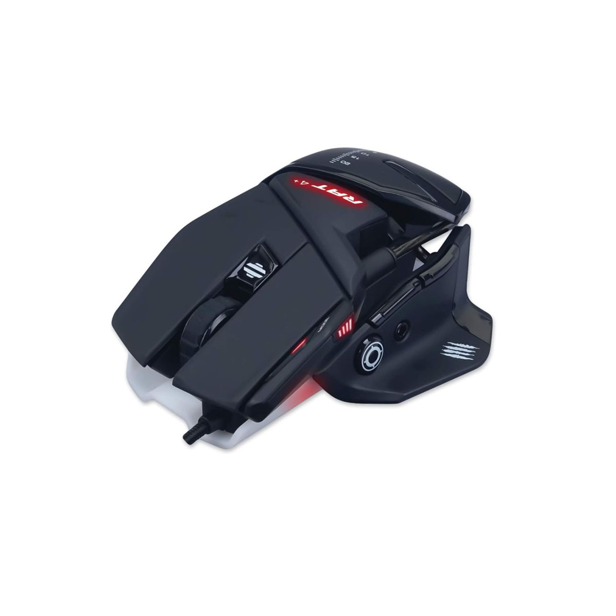 Mouse Gamer The Authentic R.A.T. 4+ Negro DM 