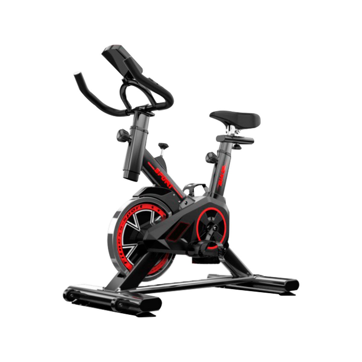 Bicicleta Fija Spinning Cardio Fitness Quick Fit Pro Color Negro