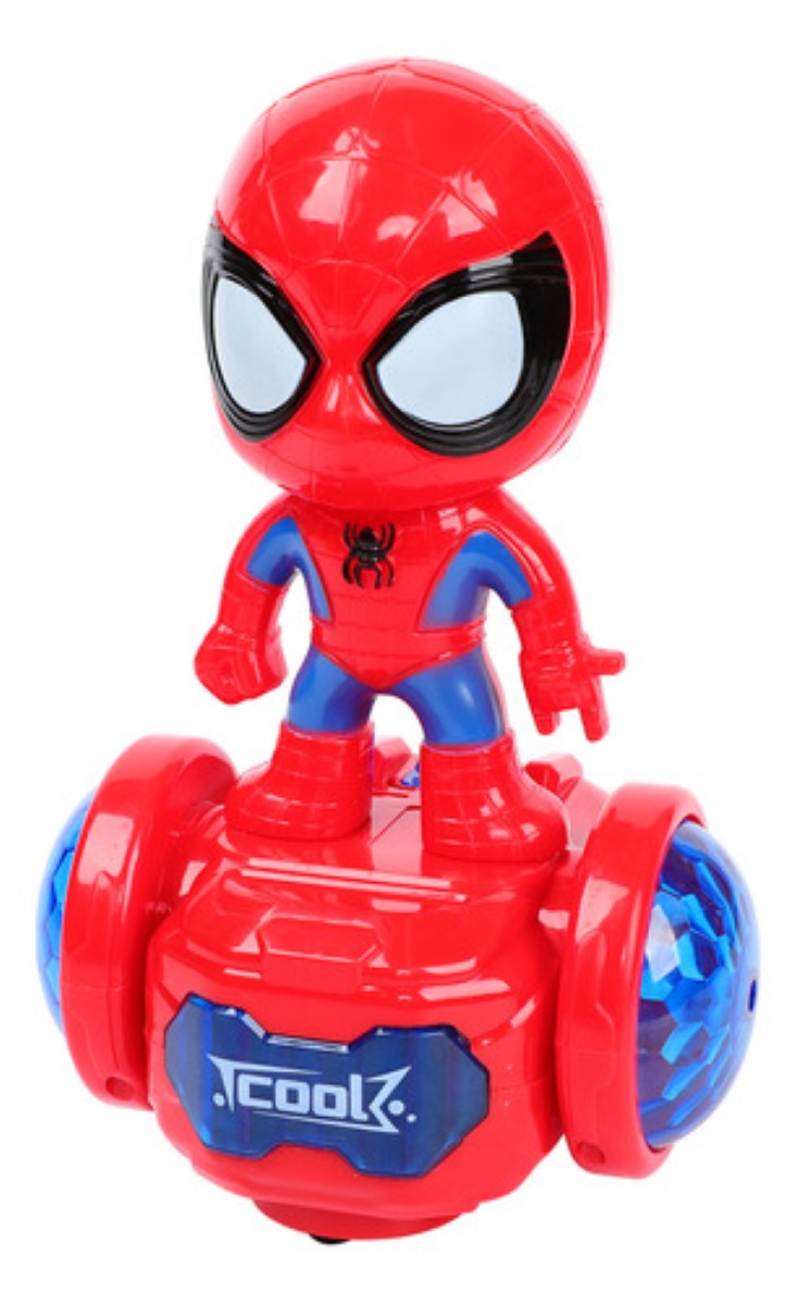 Spiderman Robot Bailando Luz Musical Muñeca Eléctrica Red Spider-Man.