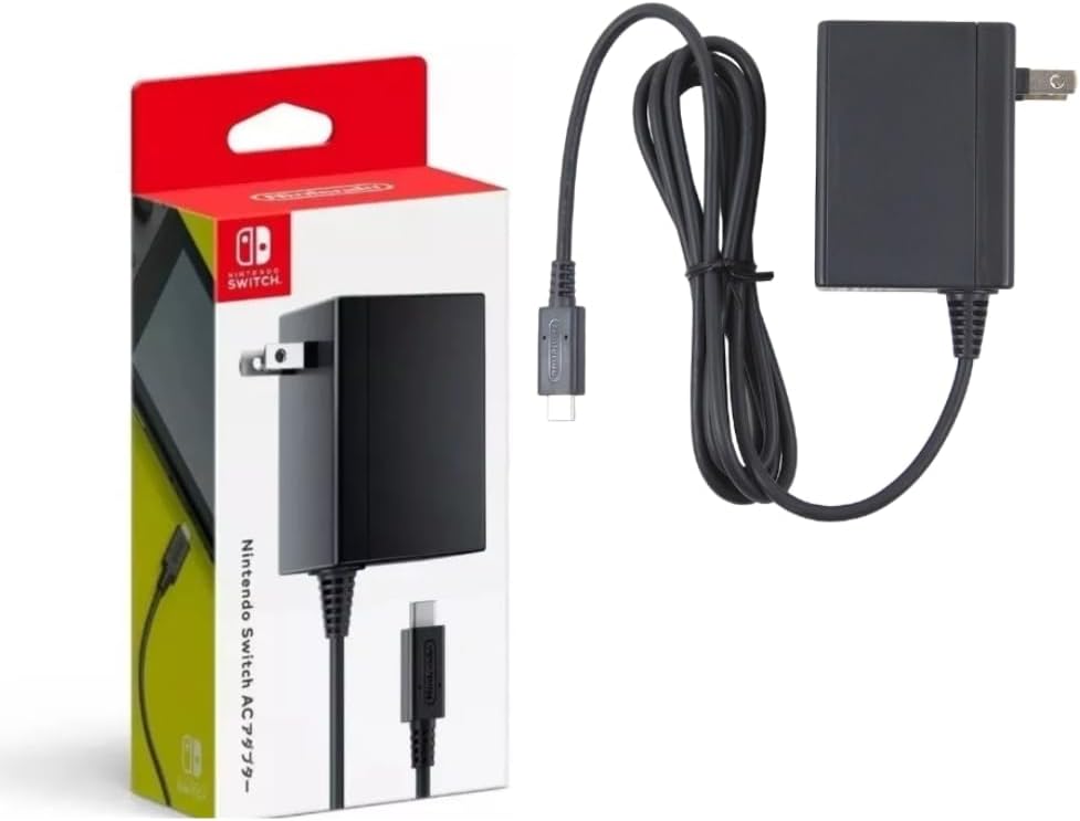 Cargador Nintendo Switch Original Adaptador AC para Switch Normal Lite OLED Dock TV Modo Portátil