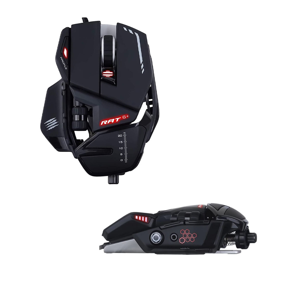 Mouse Gamer The Athentic RAT 6+ Negro DM 