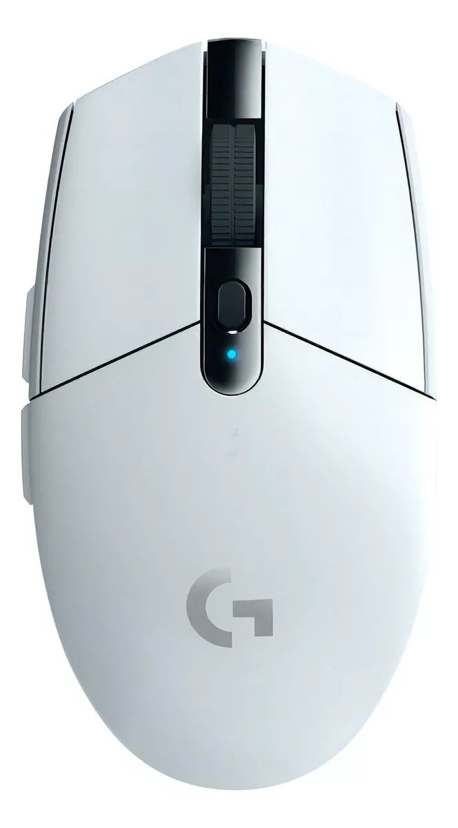 Mouse gamer de juego inalámbrico Logitech GSerie G Lightspeed G305 white