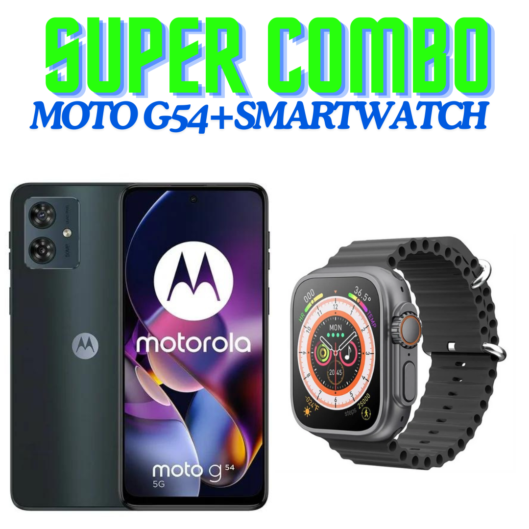 Motorola moto G54 256GB/8GB+Smartwatch premium ultra