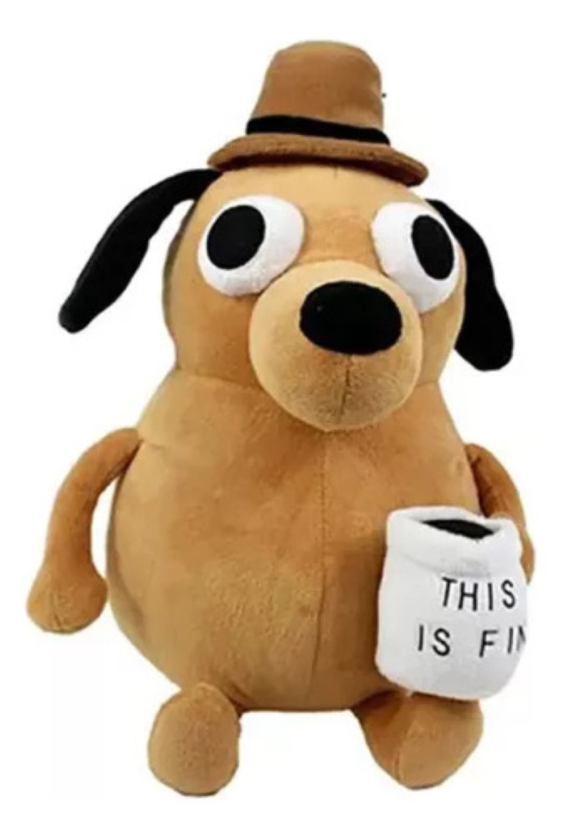 Peluche Perrito Meme Café  25cm CAFE 