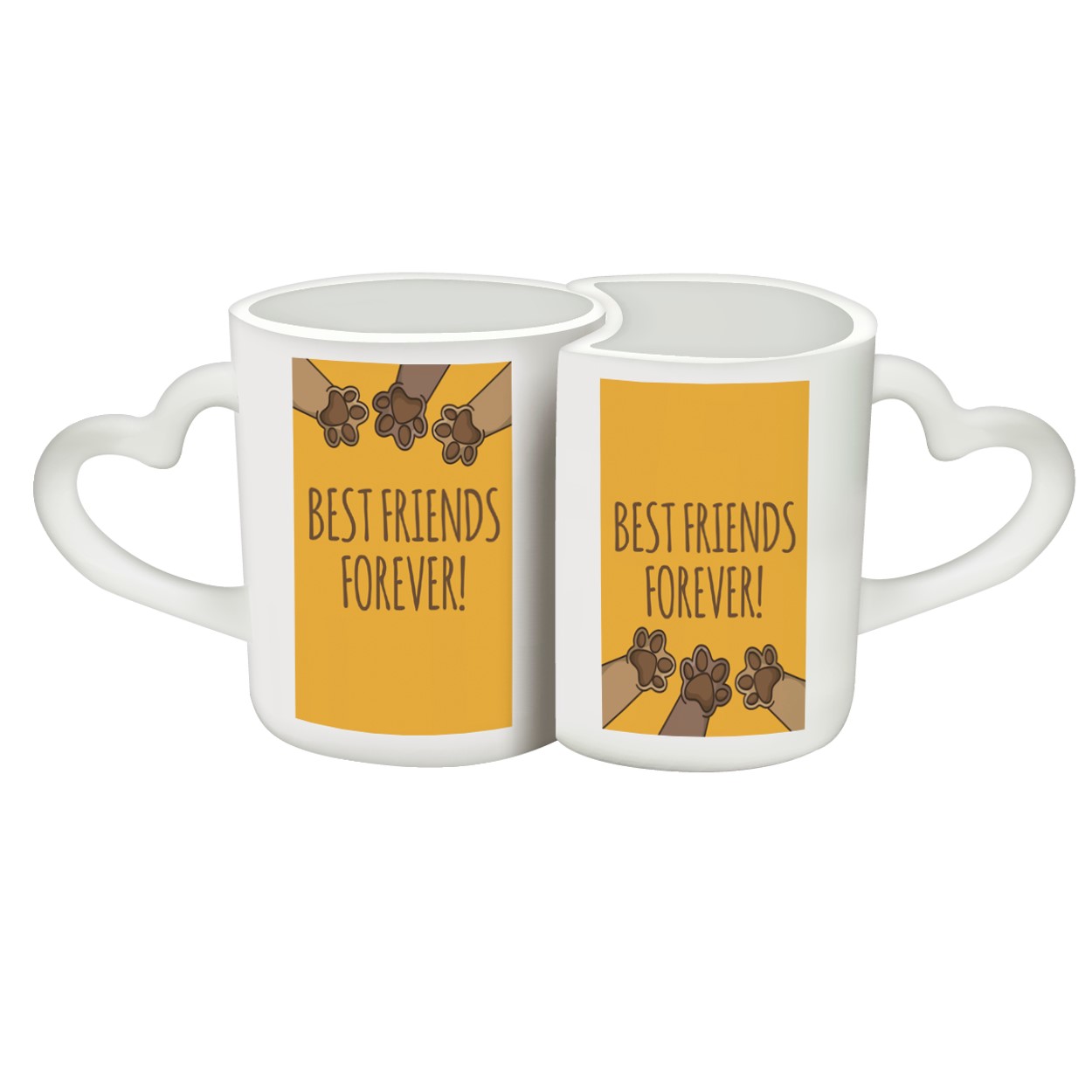 TAZA PERSONALIZADA BEST FRIENDS MODELO DUO PAREJA