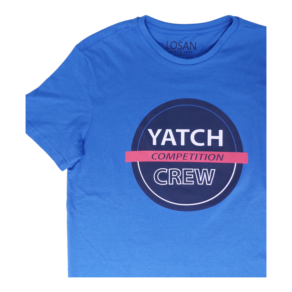 Playera "YATCH COMPETITION CREW" para caballero LOSAN