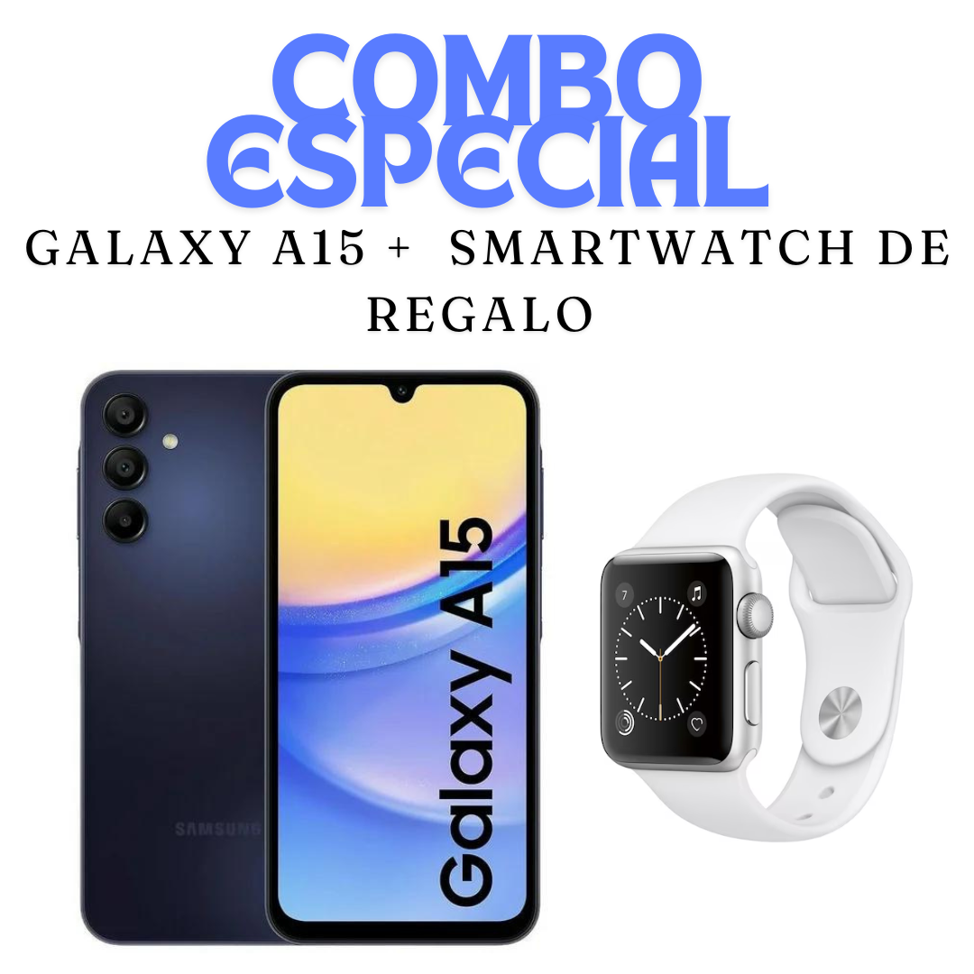 Galaxy A15 128GB/4GB+smartwatch premium