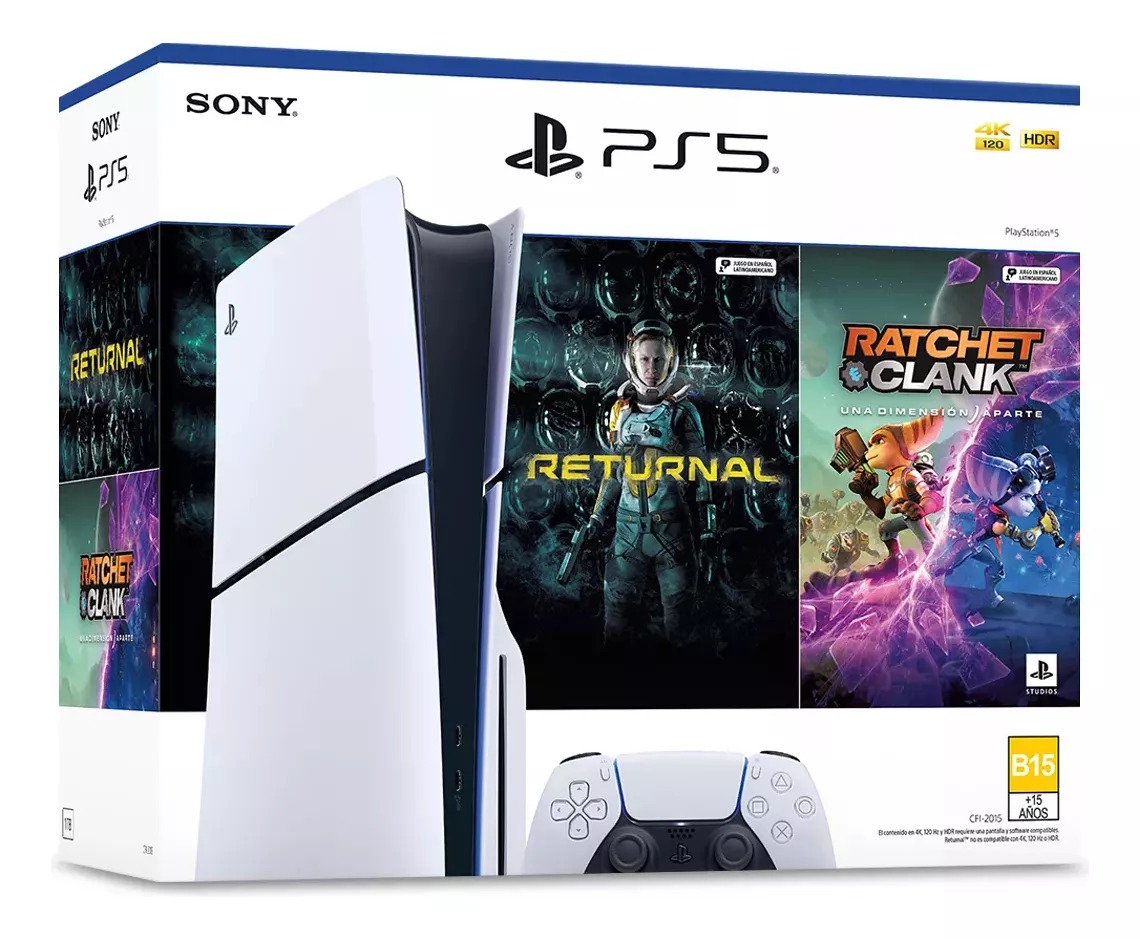 Consola PS5 Bundle Ratchet and Clank y Returnal Estandar - Game Center