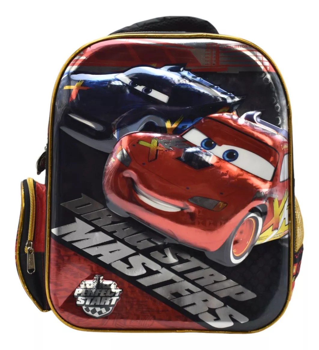 Mochila Kinder Ruz 158865 Cars Disney Preescolar 158865