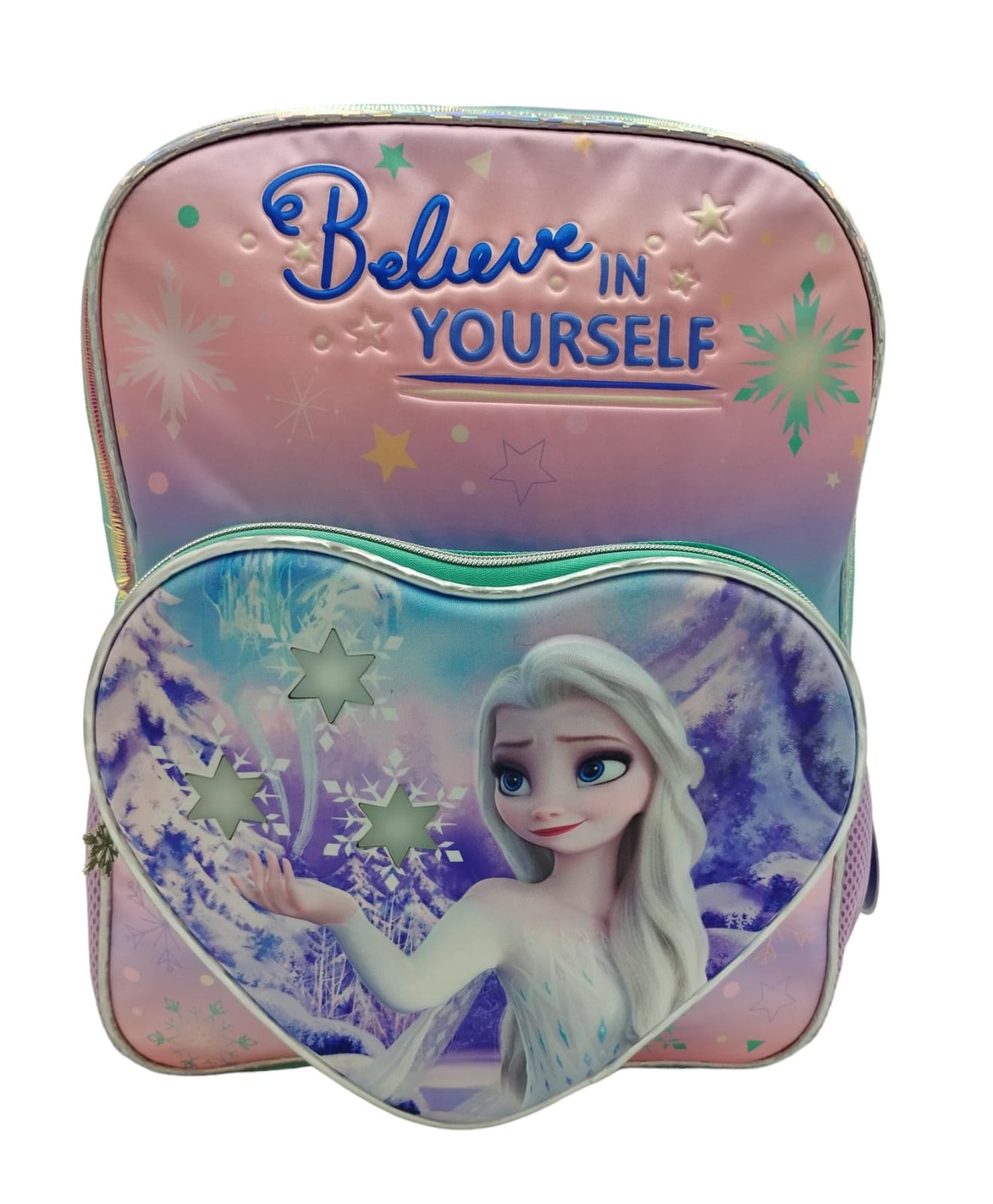 Mochila con Luz Grande Escolar Primaria Disney Frozen 178637