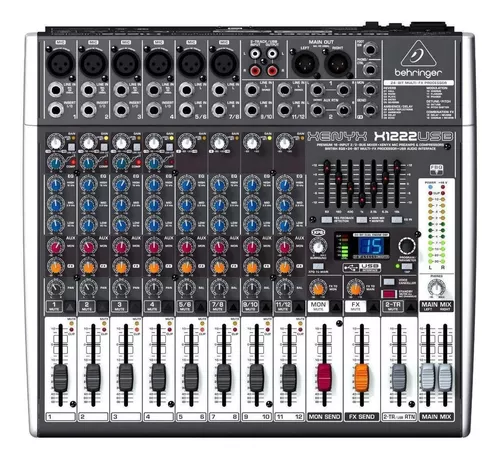 Consola Mezcladora Behringer X1222usb Xenyx De Mezcla 127v Nueva