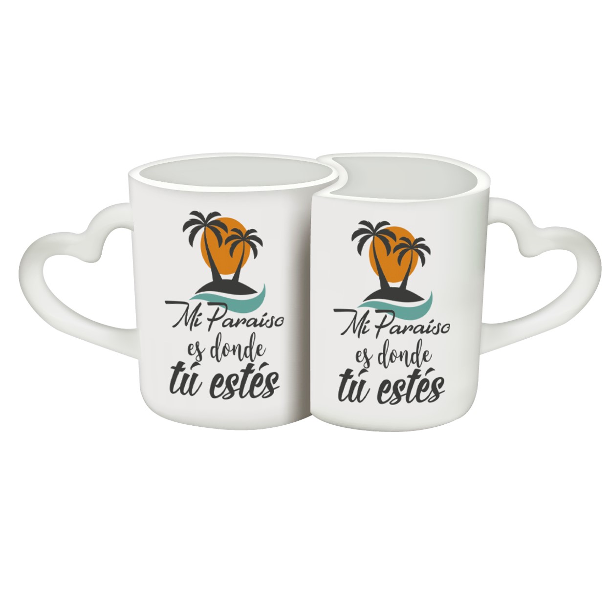 TAZA PERSONALIZADA PARAISO MODELO DUO PAREJA