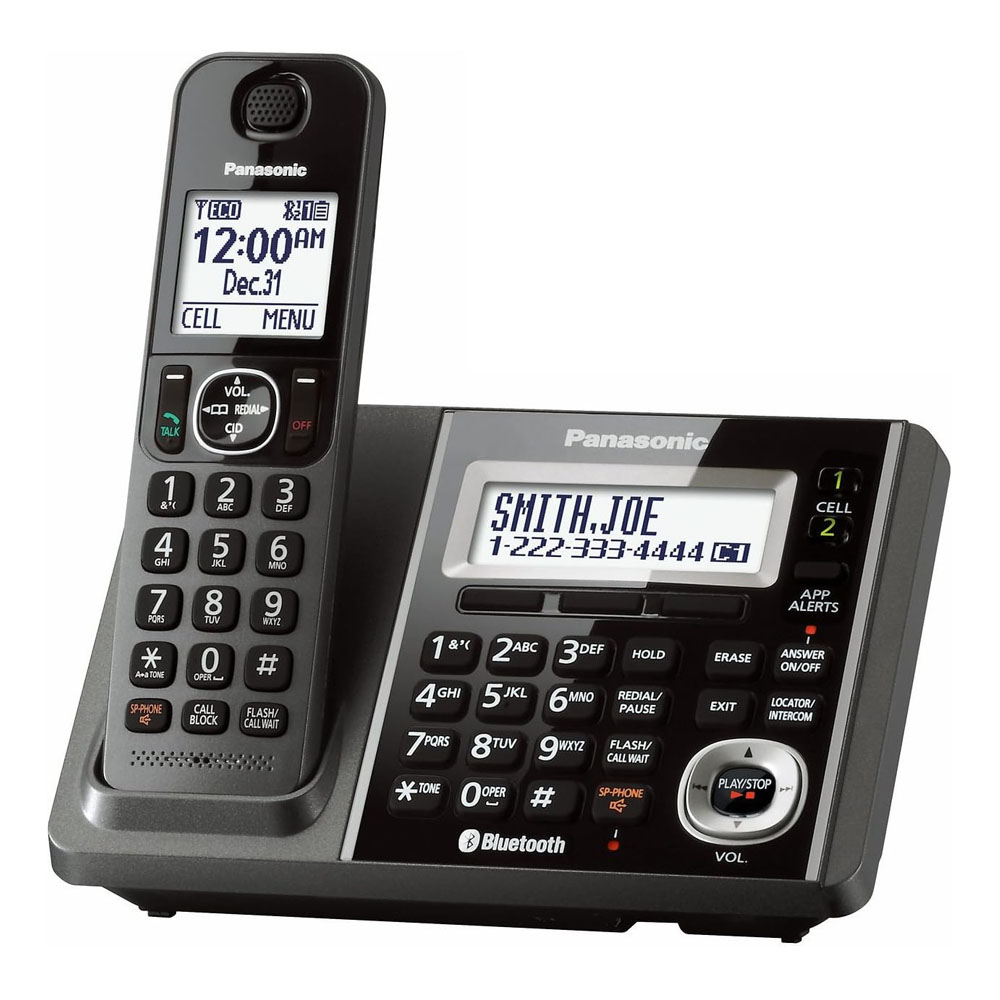 Telefono Inalambrico Panasonic Cinco Ext KX-TG585SK (Reacondicionado Certificado)