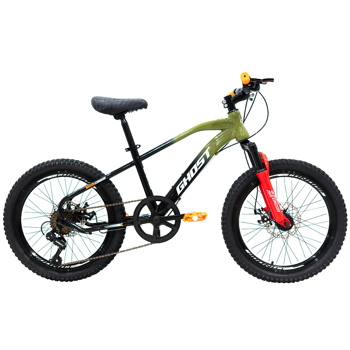 Bicicleta Ghost Claw Rodada 20 Verde