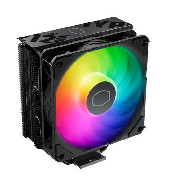 Disipador CPU Cooler Master Hyper 212 Pro, 120mm, hasta 2500RPM, Negro.