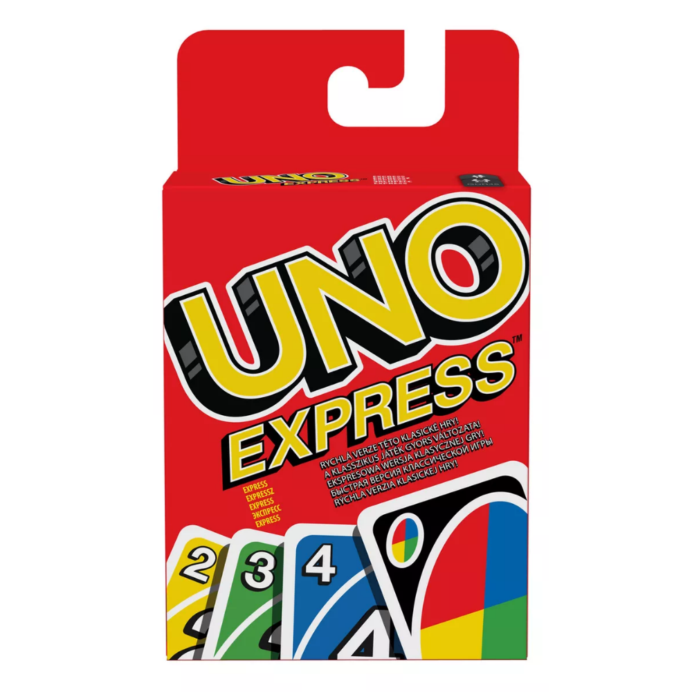 Juego De Cartas Uno Express GDR45 Mattel Games Full