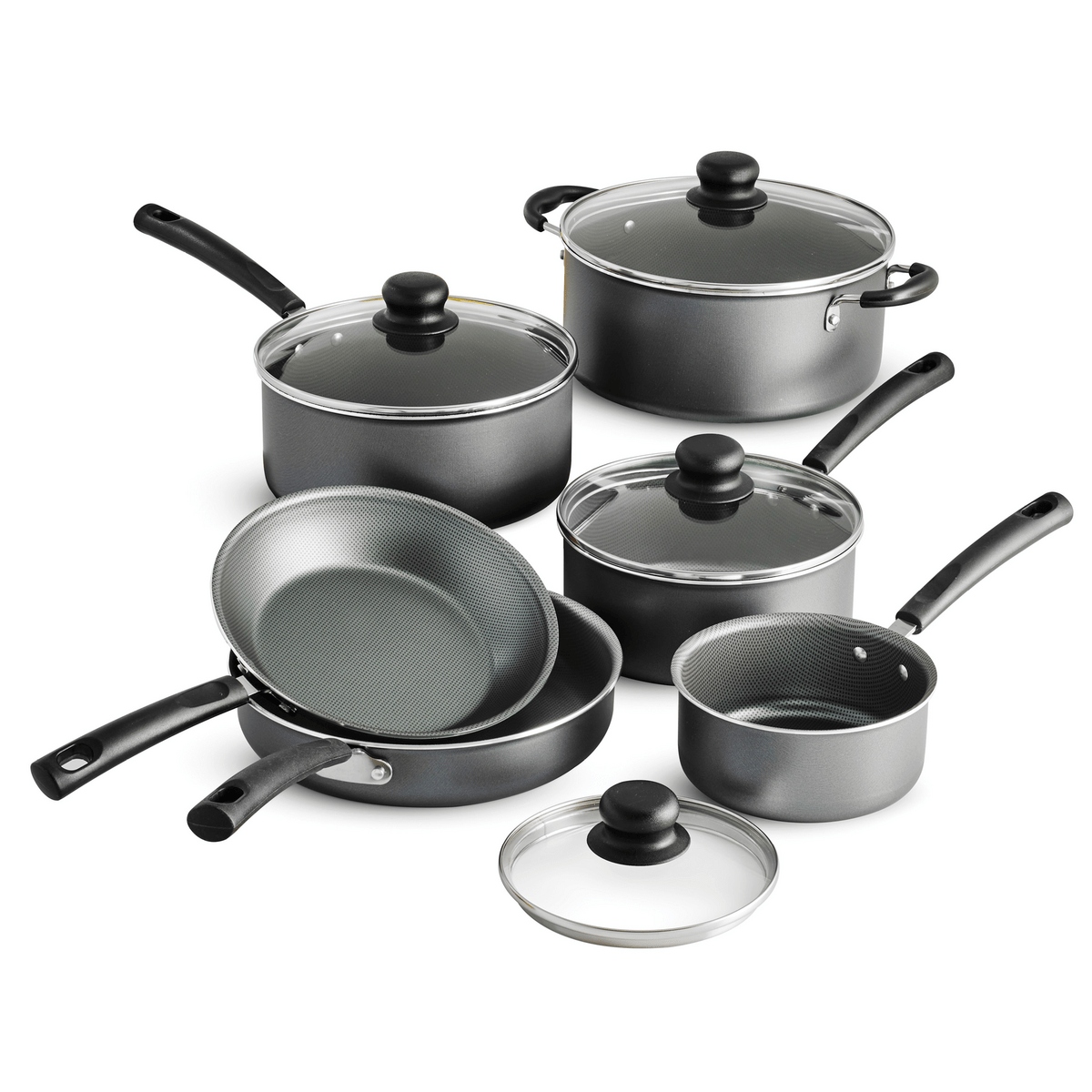 Tramontina-Batterie de cuisine, antiarina, gris acier (20 cm)
