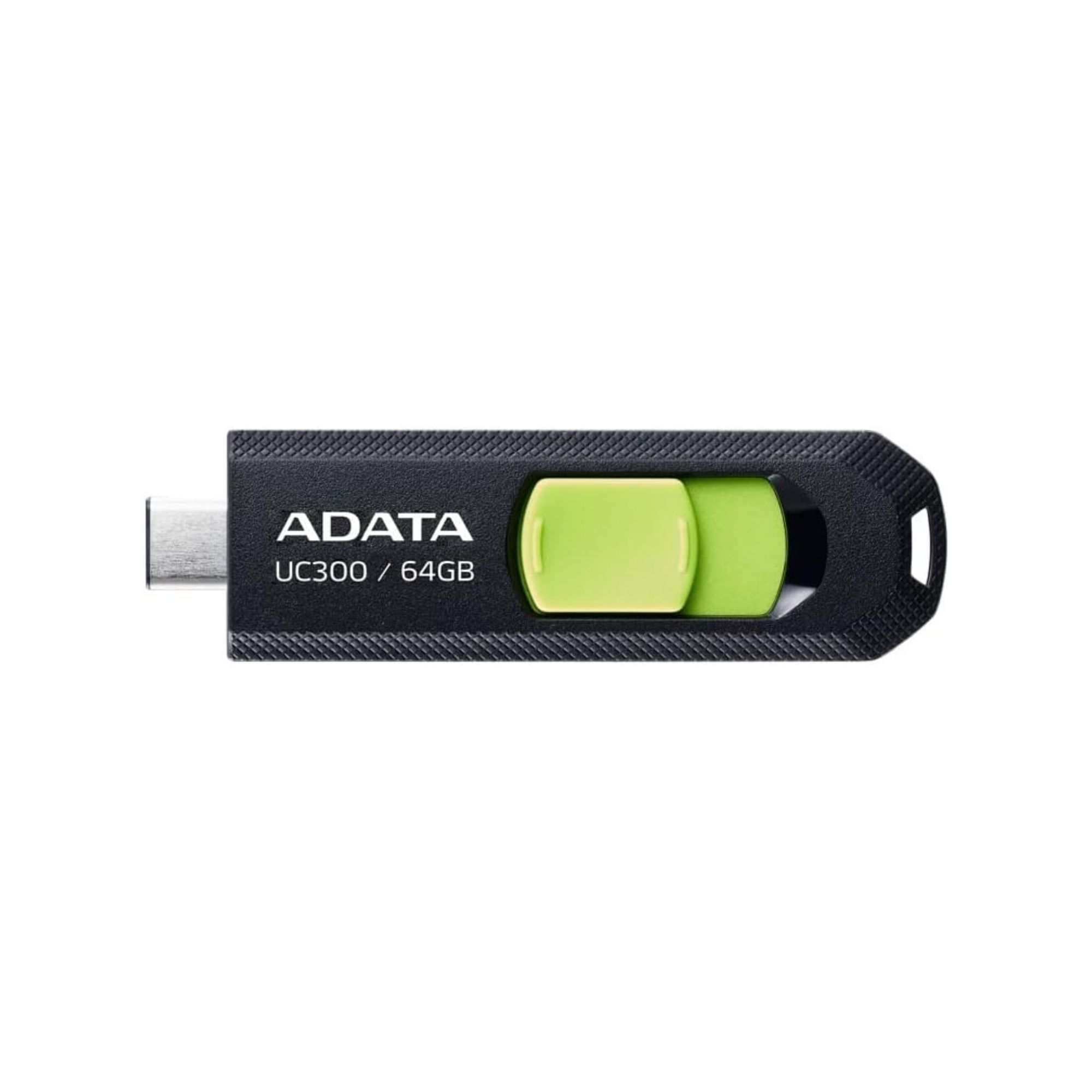 Memoria USB 3.2 Gen 1 Tipo C de 64 GB, Adata UC300, Negro