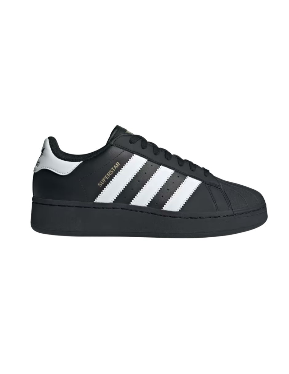 Zapatillas Deportivas Adidas Blancas Con Rayas Negras Deportivas