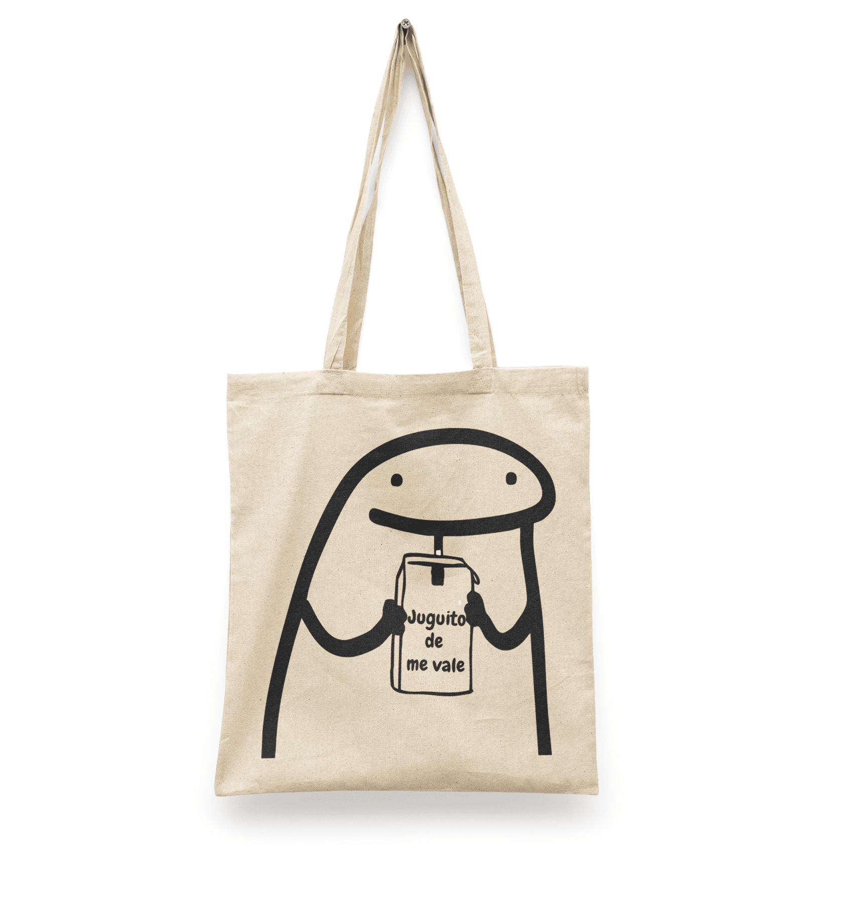 Tote Bag Deformito Flork Juguito de me vale | Flork Meme | Diseño Dtf | Ligera, Reusable